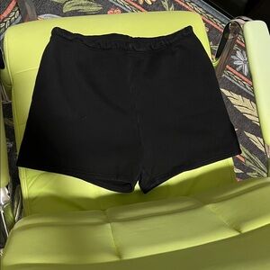 Joah Brown Sweat Shorts Women Size Small Medium Black